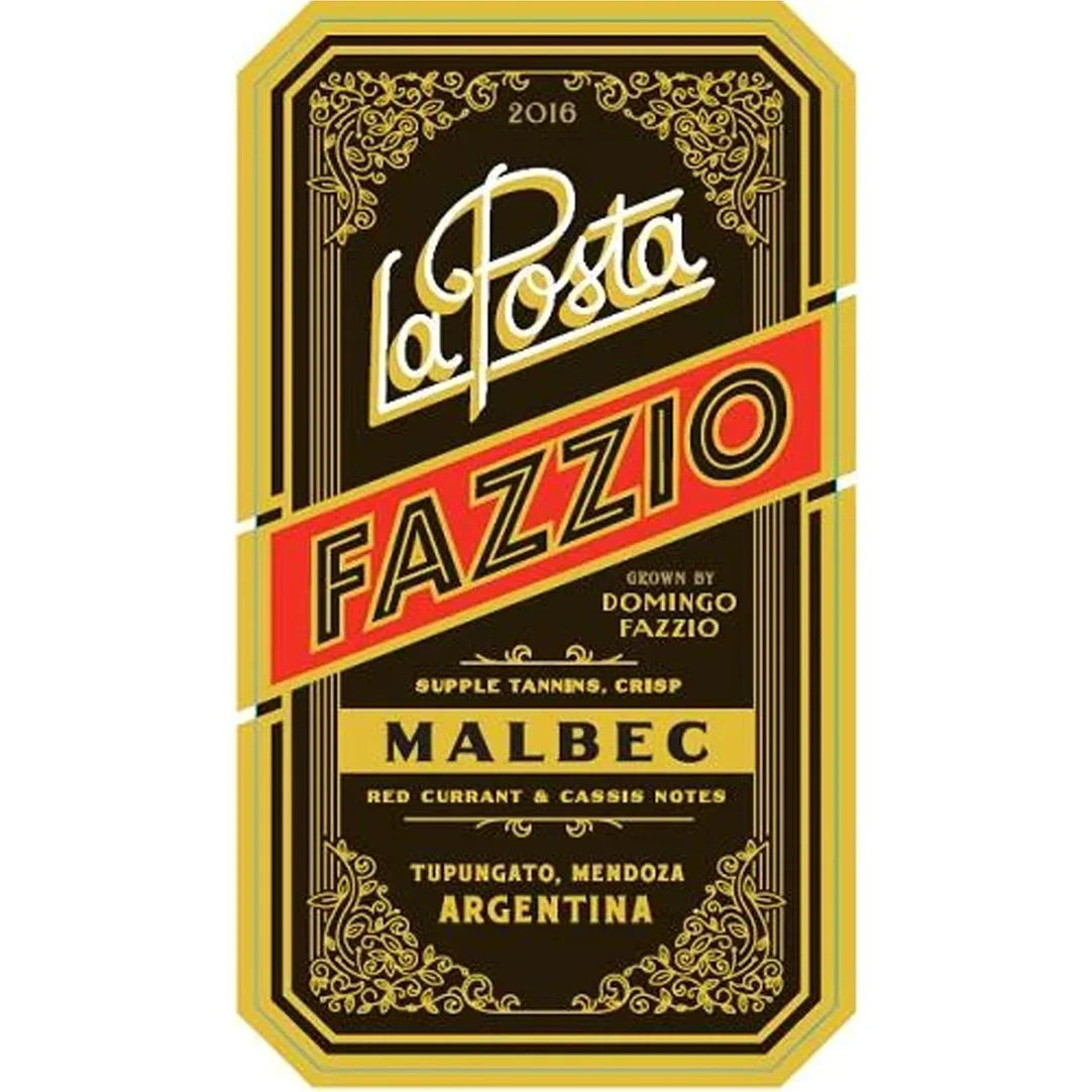 La Posta Argentina Fazzio Vineyard Malbec 750ml — La Posta