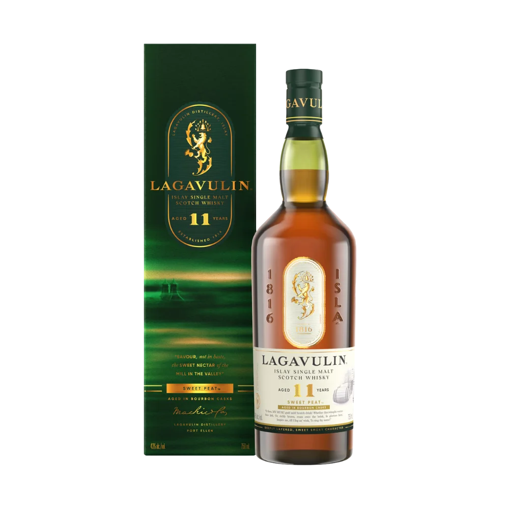 Lagavulin Sweet Peat 11 Year Old Single Malt Scotch Whisky — Lagavulin