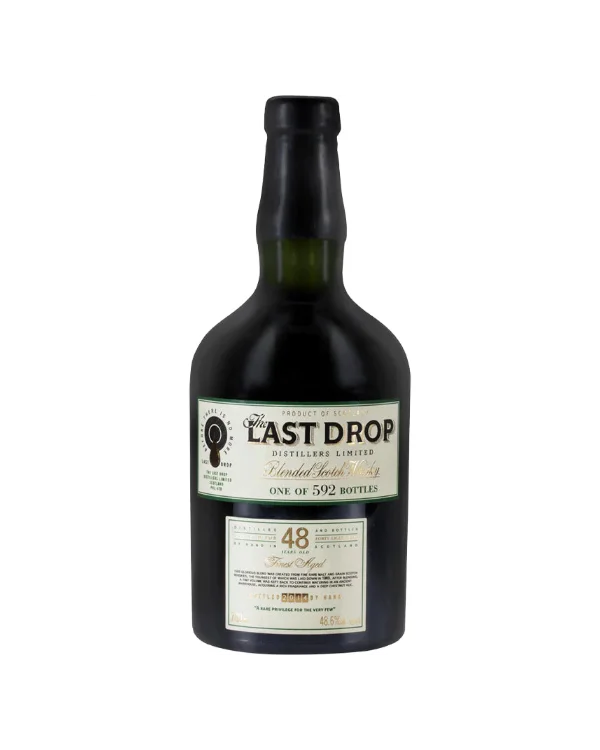 Last Drop 48 Year Old Finest Aged Blended Scotch Whisky 750ml — Last Drop