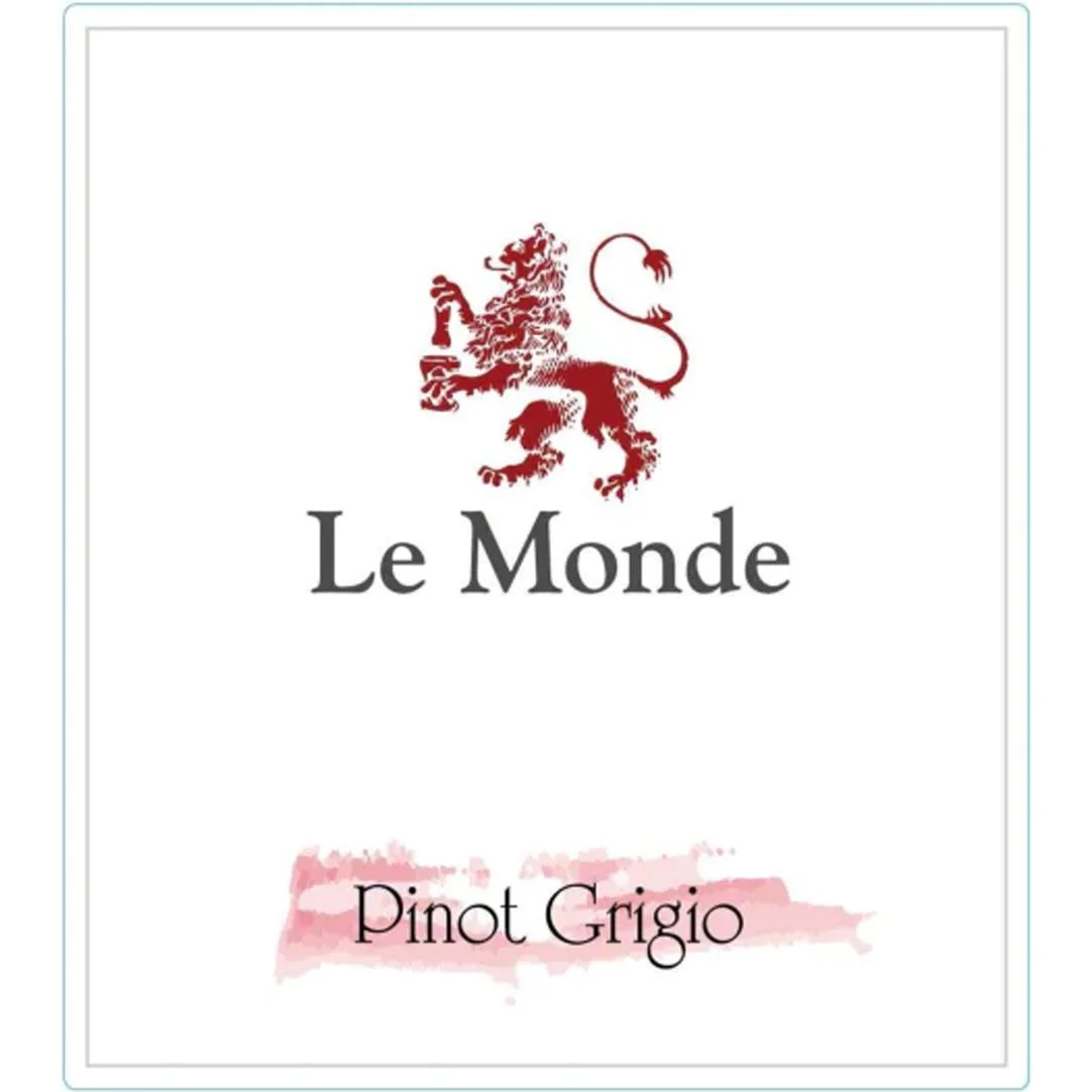 Le Monde Friuli Grave Pinot Grigio 750ml — Le Monde