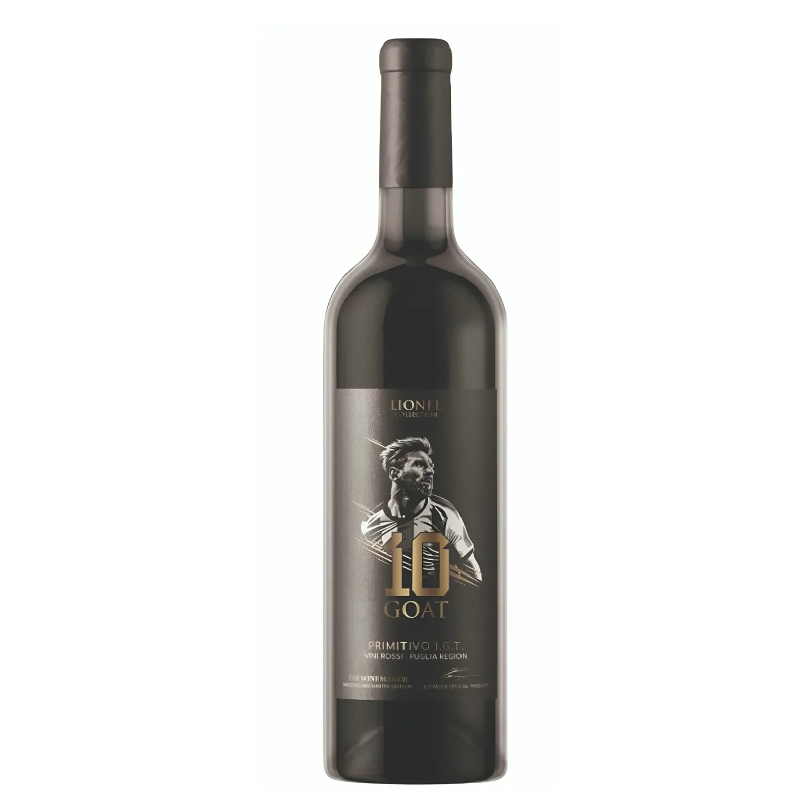 Lionel Collection "10 GOAT" Primitivo IGT Puglia Red Wine 750 mL — Lionel Messi