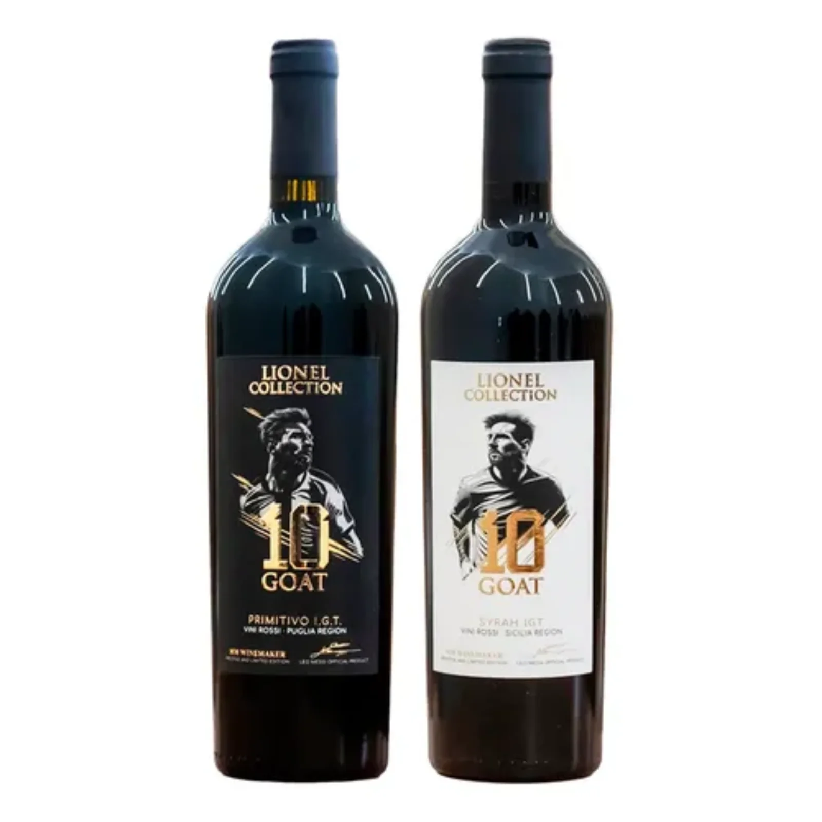 Lionel Collection "10 GOAT" Red Wine Value Bundle 2 X 750 mL — Lionel Messi