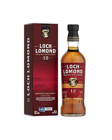Loch Lomond 12 Year Old Single Malt Scotch Whisky 750ml — Loch Lomond