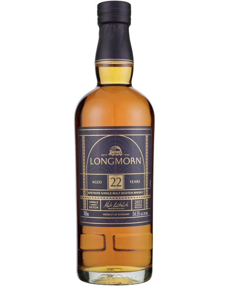 Longmorn Single Batch 22 Year Old Single Malt Scotch Whisky 700ml — Longmorn