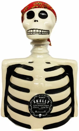 Los Azulejos Skelly Blanco Tequila — ConciergeUSA