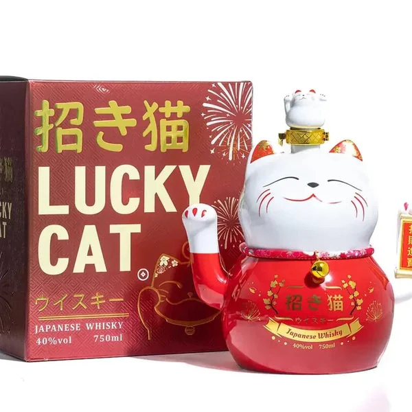 Lucky Cat Japanese Whiskey — Lucky