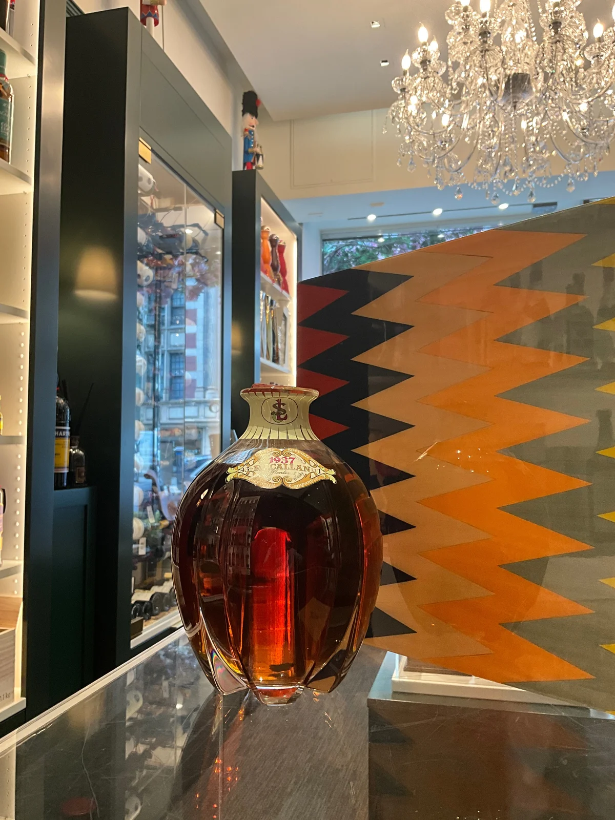 Luxury Spirit Company Macallan 1937 in Baccarat decanter 1L 40%abv — Macallan