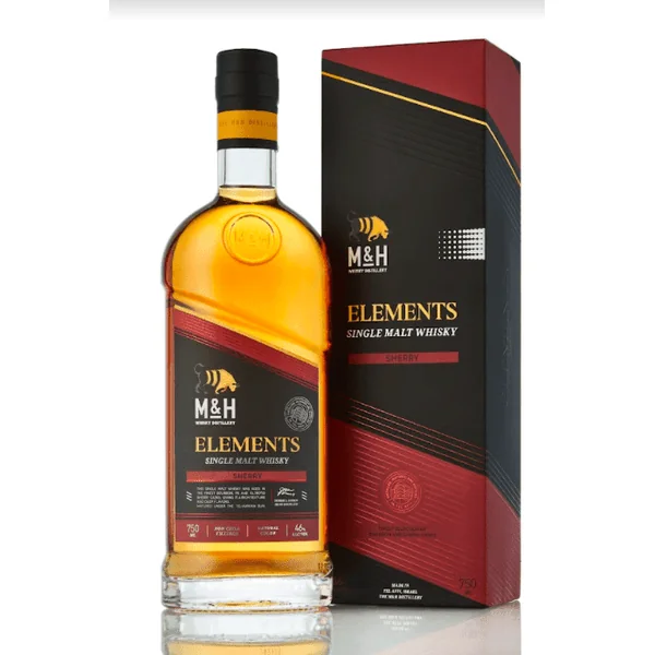 M&H Elements Sherry Single Malt Whiskey — M&H
