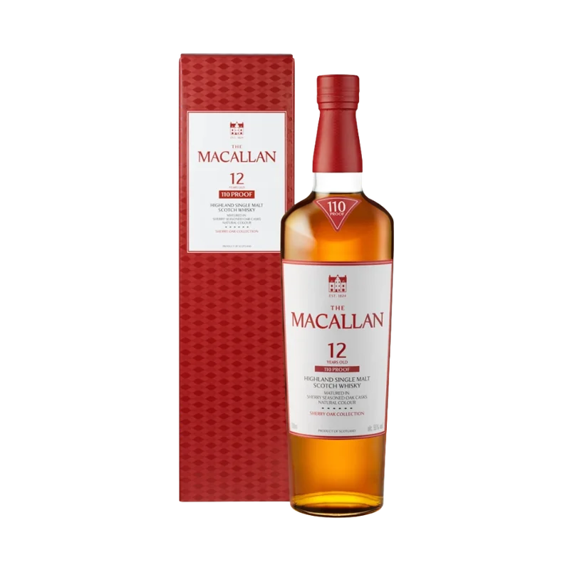 Macallan 12 Year Sherry Oak 110 Proof — Macallan