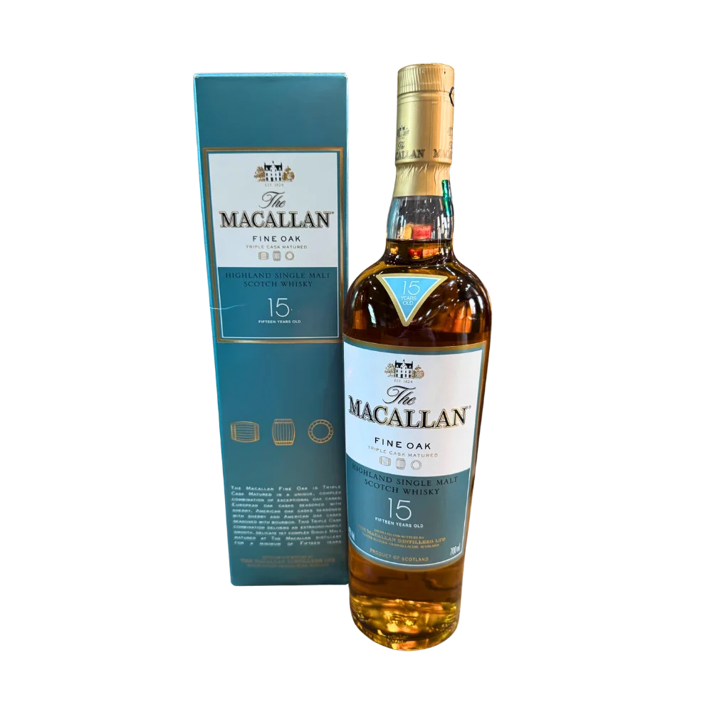 Macallan 15 Year Fine Oak Triple Cask Matured (700ml) — Macallan