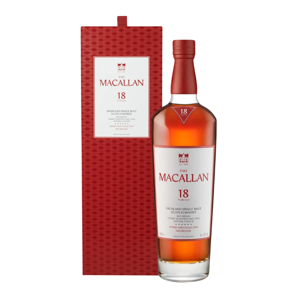 Macallan 18 year Sherry Oak Single Malt Scotch — Macallan