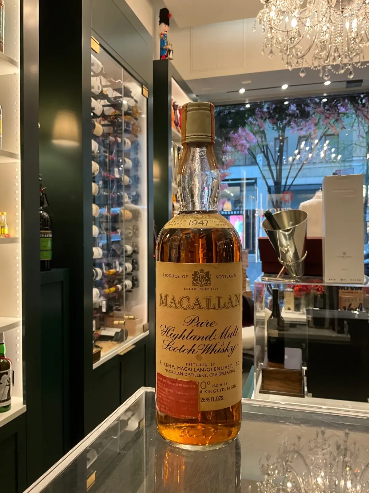 Macallan 1947 80proof 75cl Campbell, Hope & King — Macallan