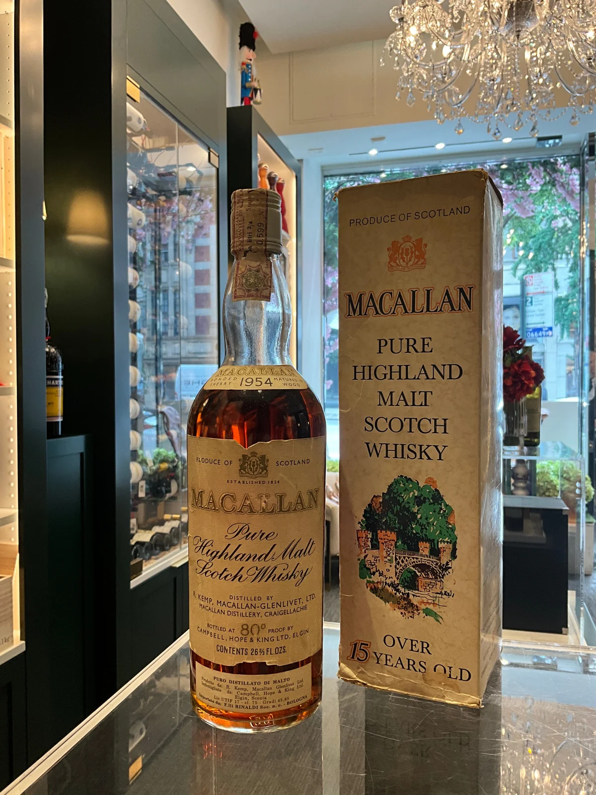 Macallan 1954 80proof 75cl Campbell, Hope & King — Macallan