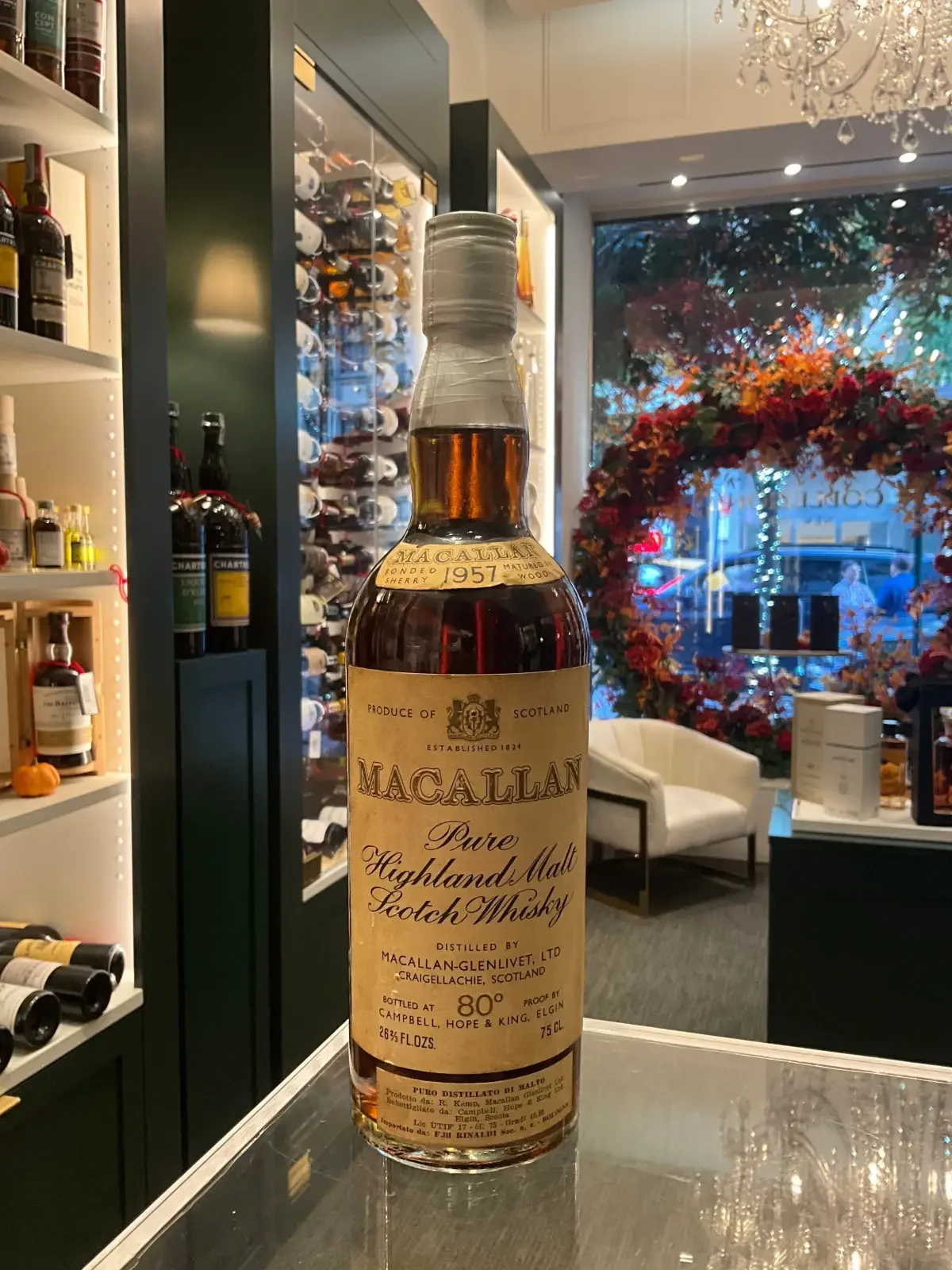 Macallan 1957 first release — Macallan