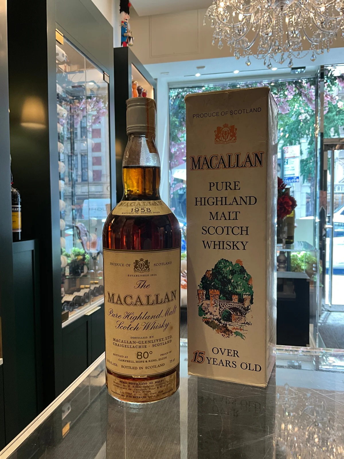 Macallan 1958 80proof 75cl Campbell, Hope & King — Macallan