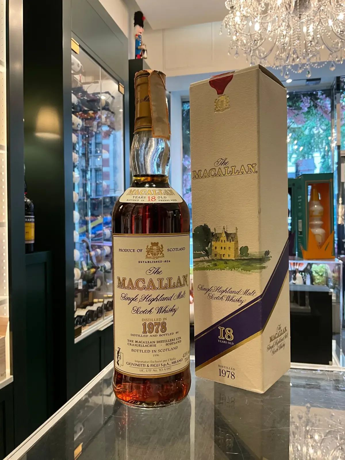 Macallan 1978 18yo 70cl 43%abv — Macallan