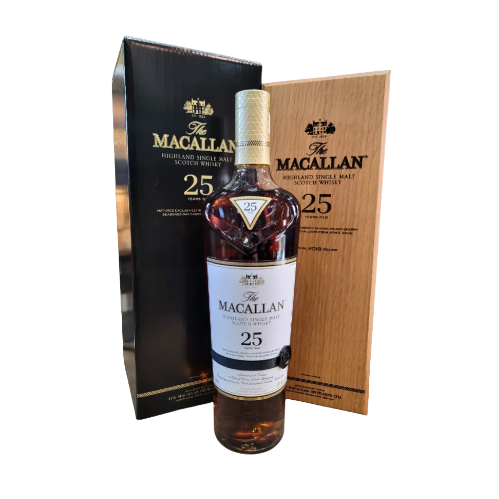 Macallan 25 Year Sherry Oak (2018 Release) — Macallan