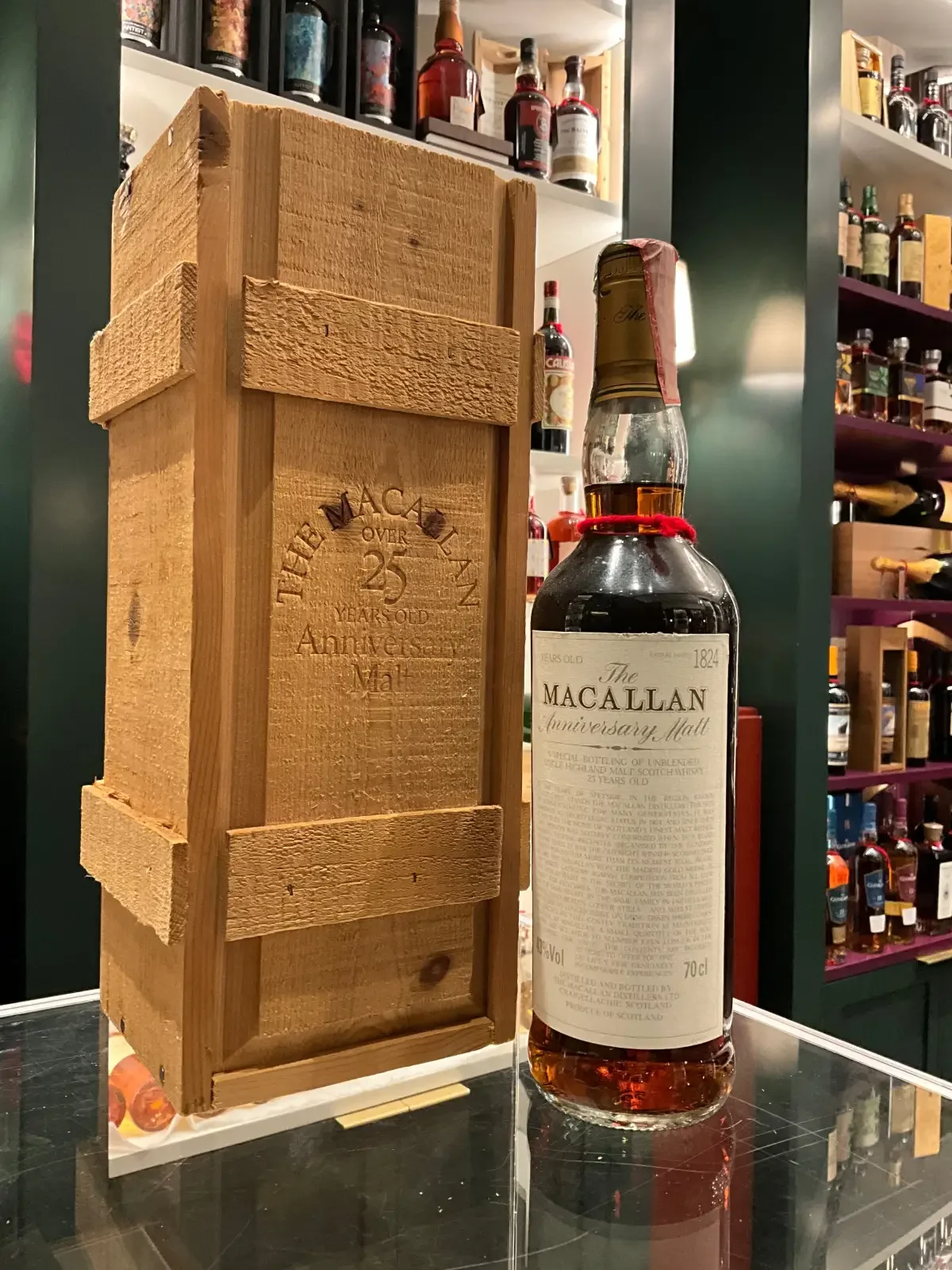 Macallan 25yo '2000s anniversary malt OWC — Macallan