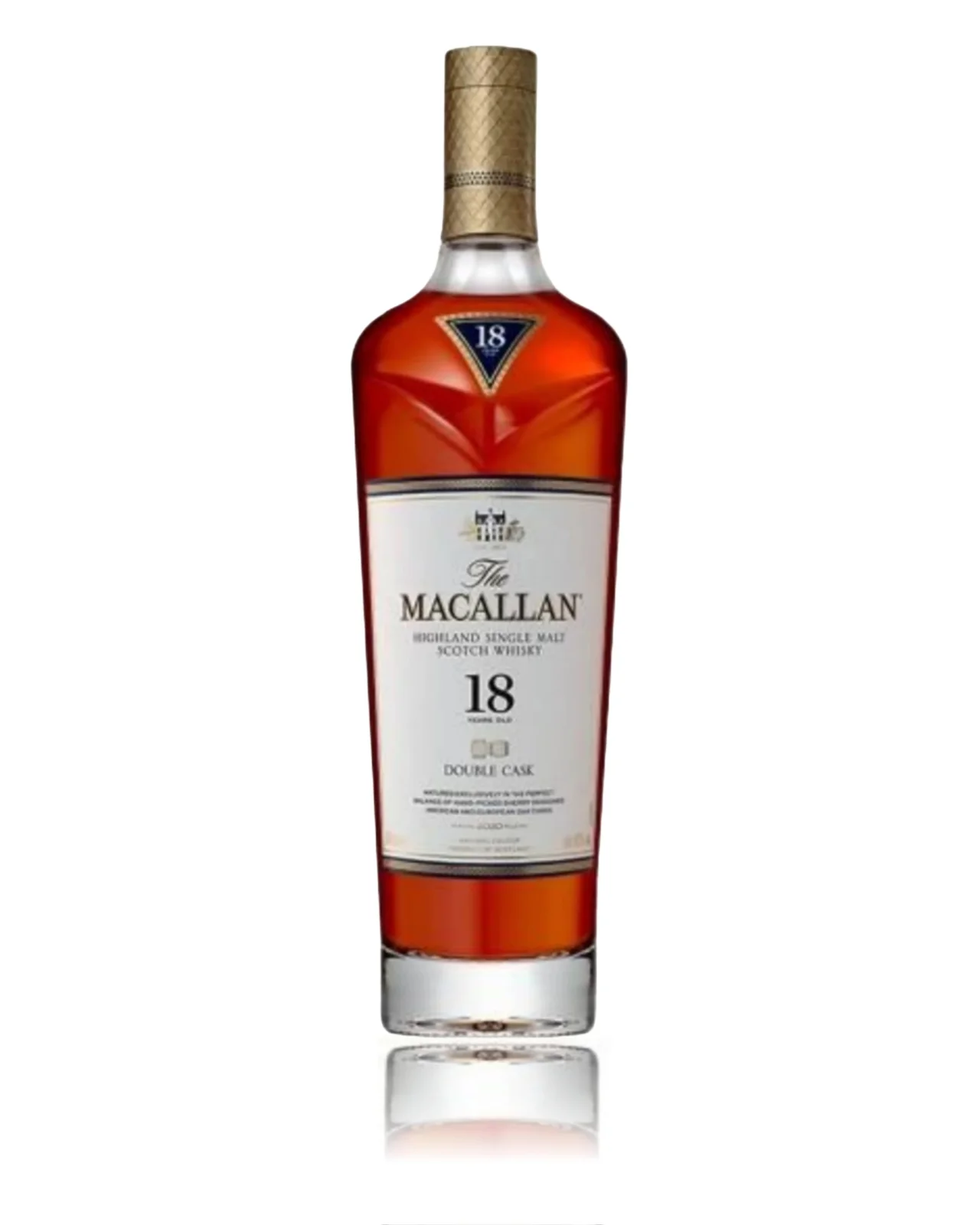 Macallan Double Cask 18 Year Old Single Malt Scotch Whisky 750ml — Macallan