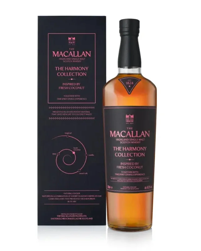 Macallan Harmony Collection Inspired by Fresh Coconut Single Malt Scotch Whisky 750ml — Macallan