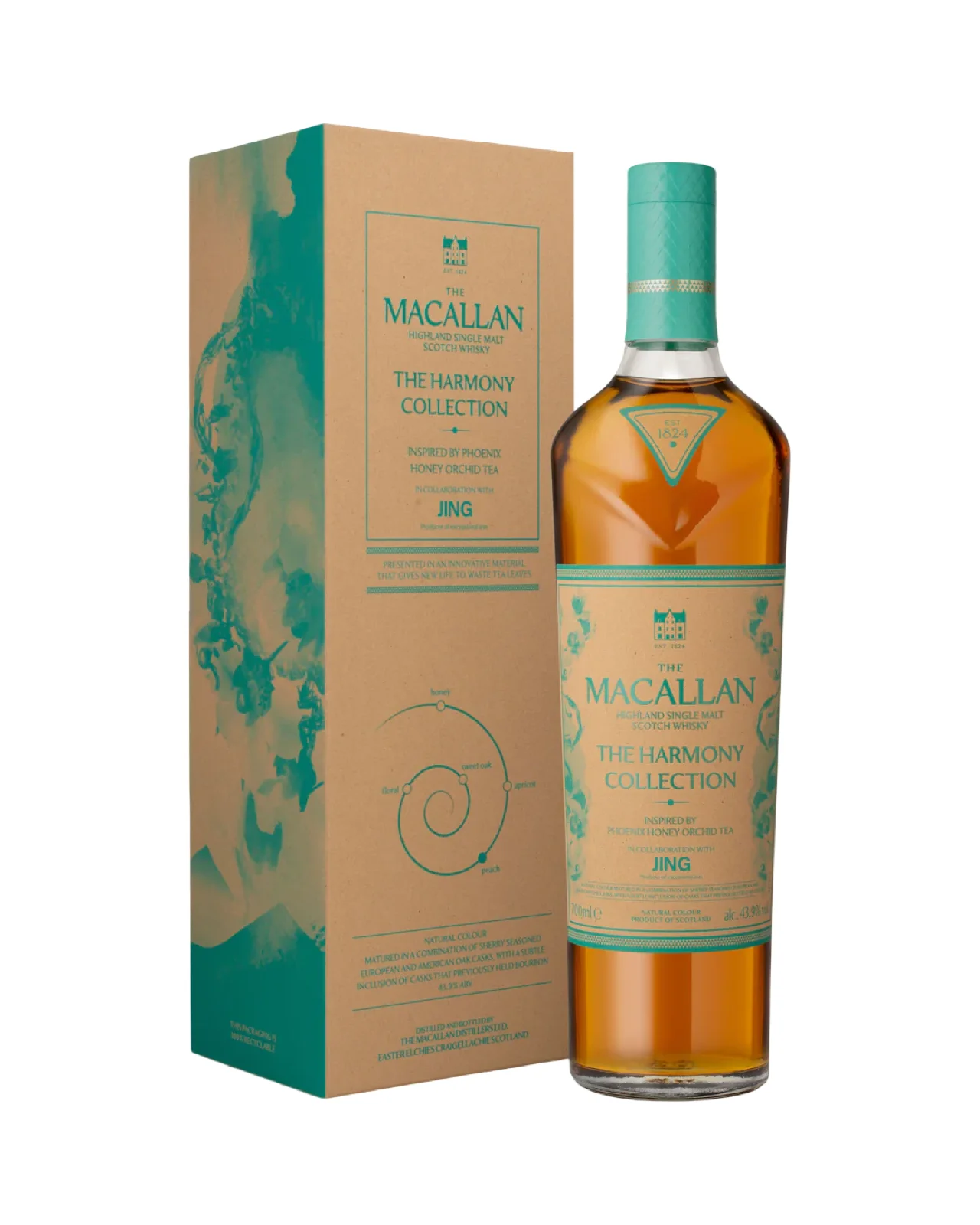 Macallan Harmony Collection Jing Phoenix Honey Orchid Tea Single Malt Scotch Whisky 750ml — Macallan