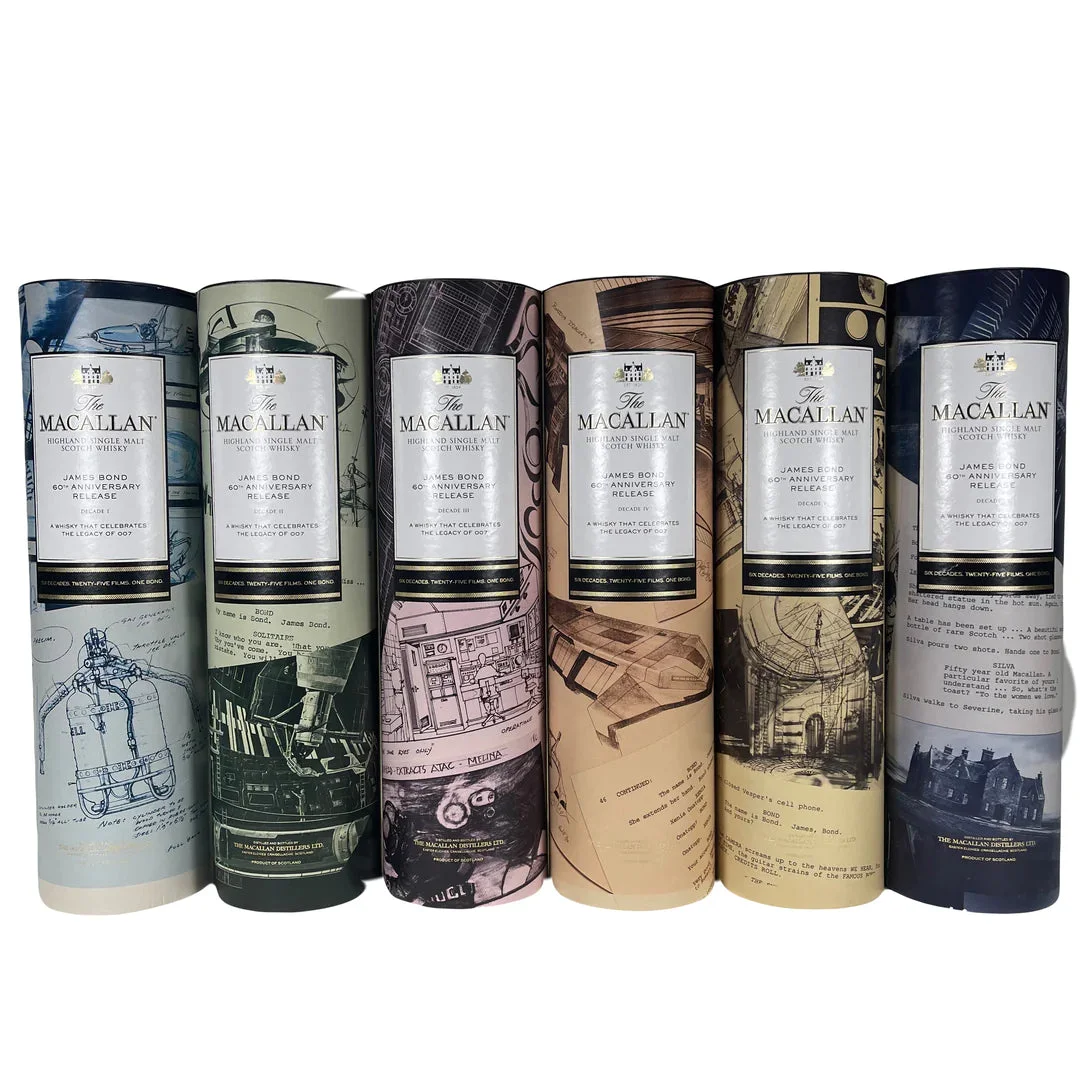 Macallan James Bond 60th Anniversary Full Collection Single Malt Scotch Whisky — Macallan