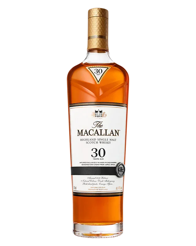 Macallan Sherry Oak 30 Year Old Single Malt Scotch Whisky 750ml — Macallan