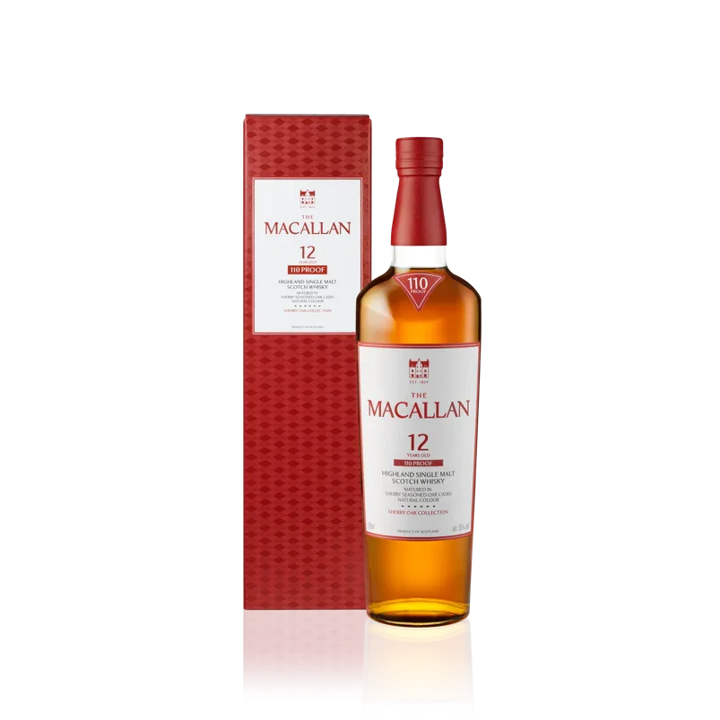 Macallan Sherry Oak Cask 12 Year Old Single Malt Scotch Whisky