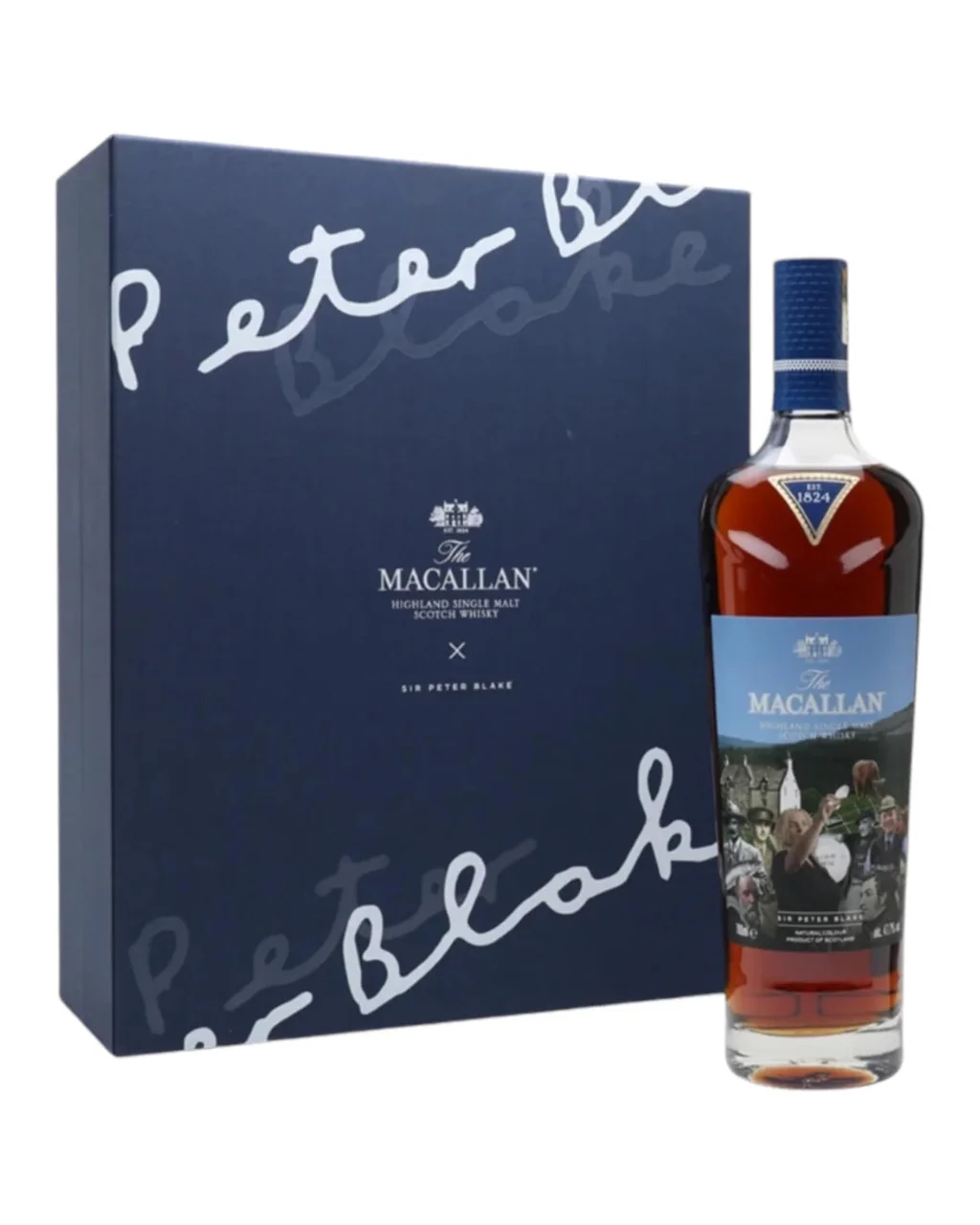 Macallan Sir Peter Blake Single Malt Scotch Whisky — Macallan