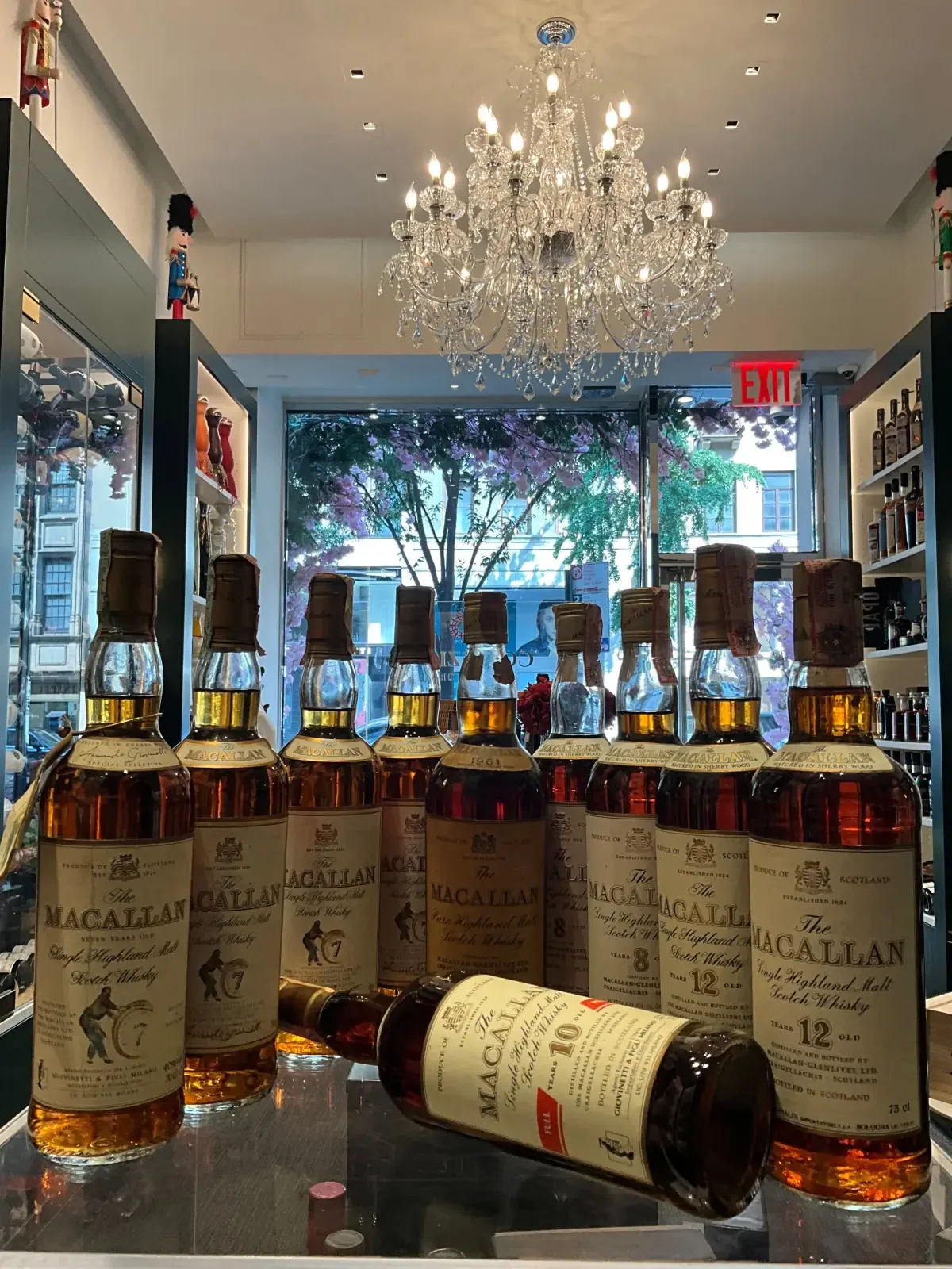 Macallan Vintage Connoisseur Collection 10 bottles — Macallan