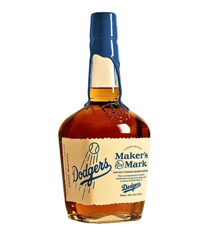 Maker's Mark LA Dodgers 2025 Limited Edition Bourbon Whiskey (750mL) — Maker's Mark