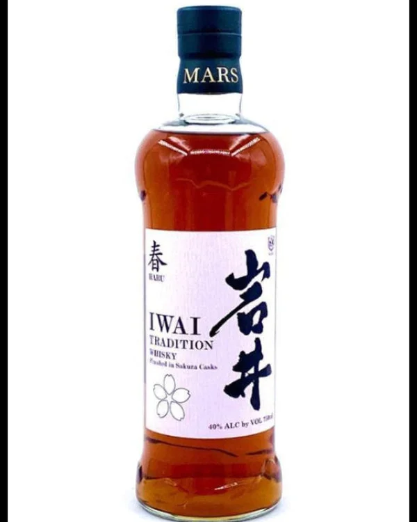 Mars Iwai Tradition Sakura Cask Finish Japanese Whisky — Mars