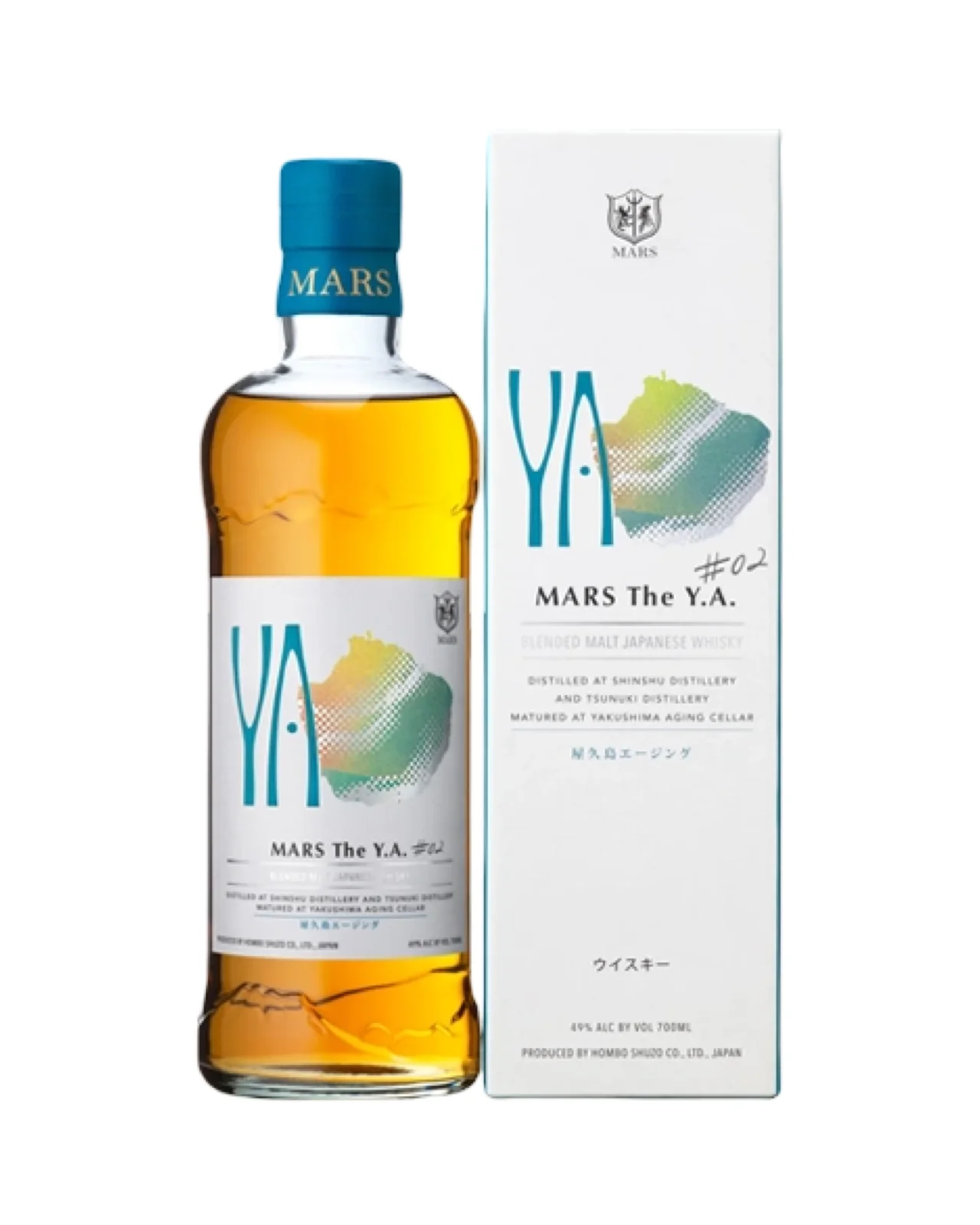 Mars The Y.A. #4 YA Blended Malt Japanese Whisky 700ml — Mars