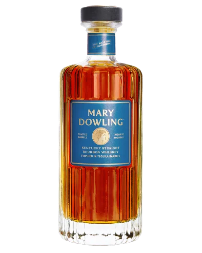 Mary Dowling High Rye Mash Bill Finished in Tequila Barrels Kentucky Straight Bourbon Whiskey 750ml — Mary Dowling