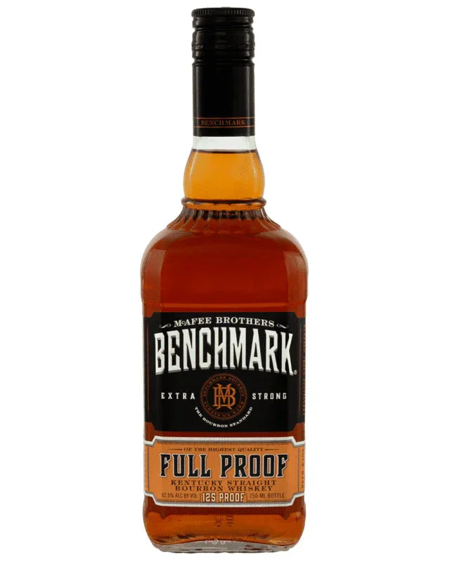 McAfee's Benchmark Full Proof Extra Strong Kentucky Straight Bourbon Whiskey 750ml — Benchmark