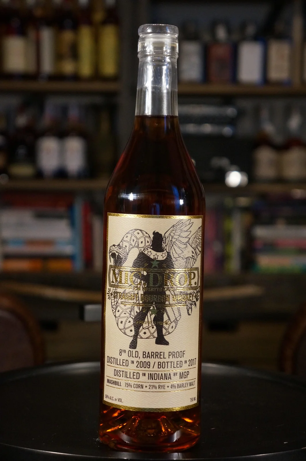 Mic Drop 1.0 - 8 Year Bourbon 750ml — Mic Drop