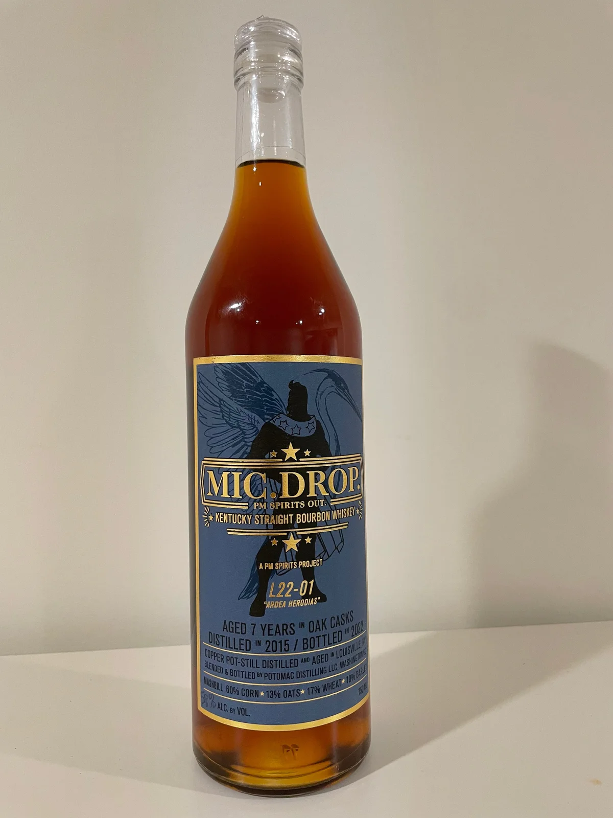 Mic Drop 5.0 - 7yr Kentucky straight Bourbon — Mic Drop