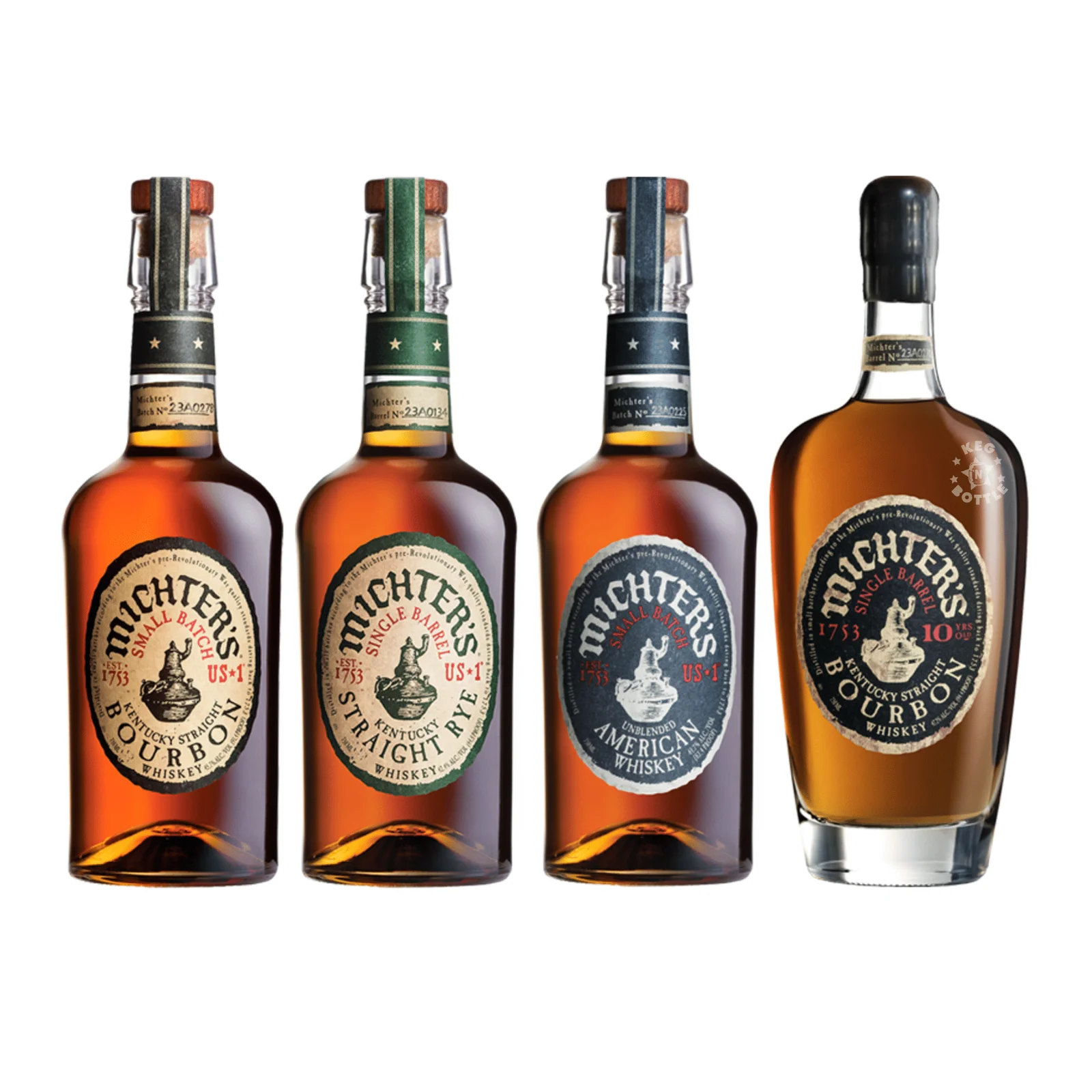 Michter's 10 Year Bourbon Ultimate Combo Pack (4x750mL) — Michter's