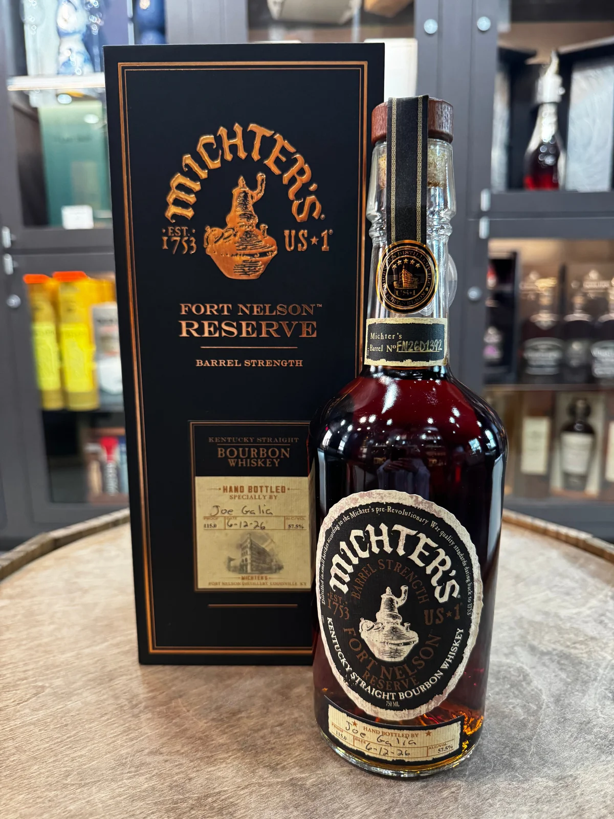Michter's Fort Nelson Reserve Barrel Strength (Hand Bottled) — Michter's