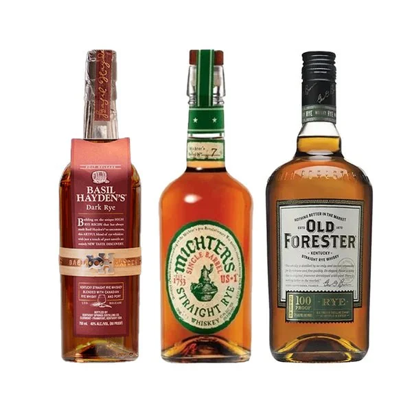 Michter's Rye + Basil Hayden Dark Rye + Old Forester Rye Special — Michter's