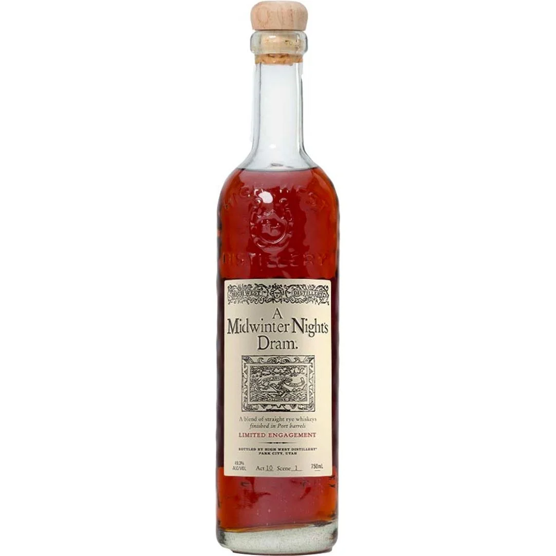 Midwinter Night's Dram Straight Rye Whiskey 2022 Anniversary Edition Act 10 Limited Engagement — Highwest