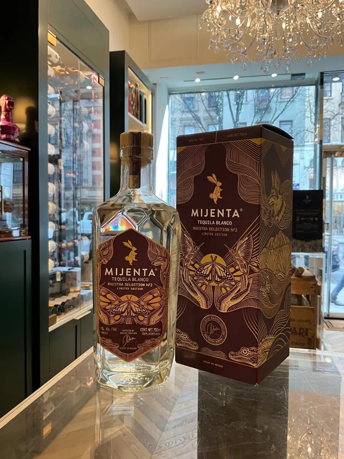 Mijenta Tequila Blanco Maestra Selection No2 Limited Edition 750m 40%abv — Mijenta