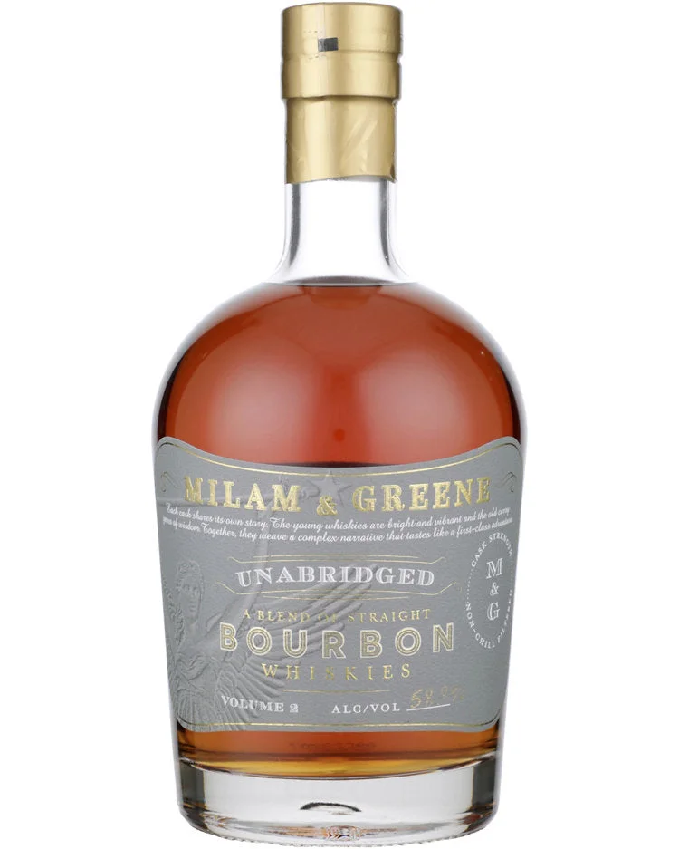 Milam & Greene Unabridged Volume 2 Blend of Straight Bourbon Whiskey 750ml — Milam & Greene
