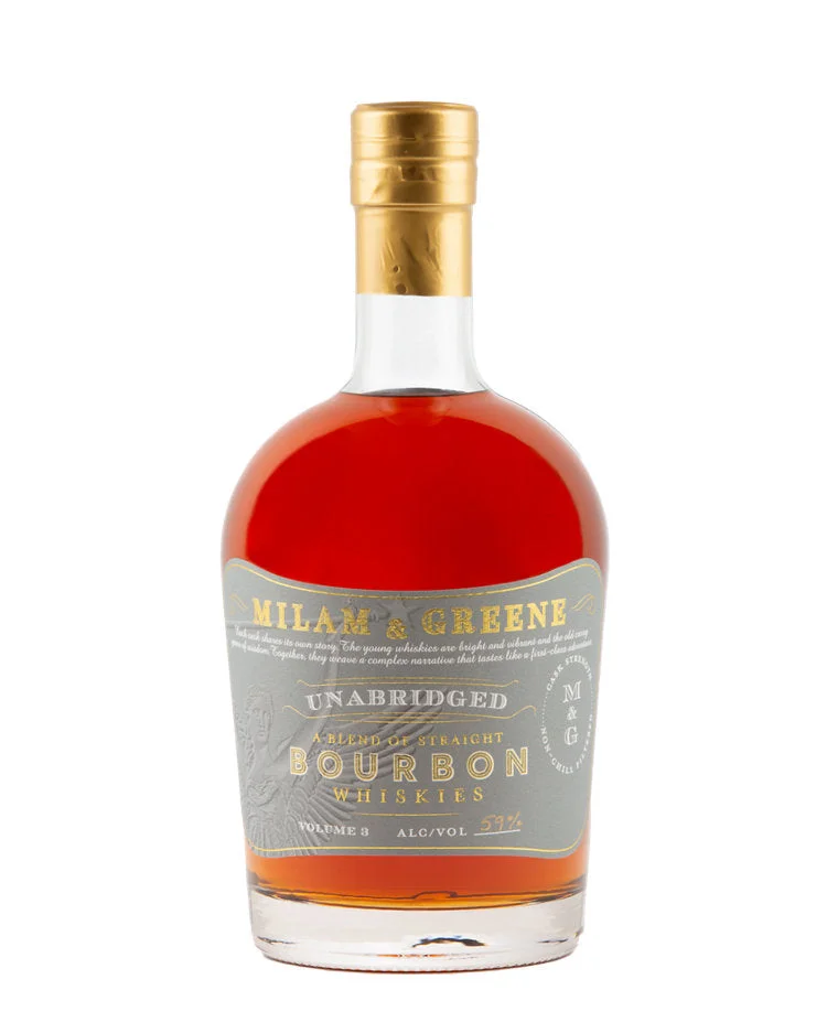 Milam & Greene Unabridged Volume 3 Blend of Straight Bourbon Whiskey 750ml — Milam & Greene