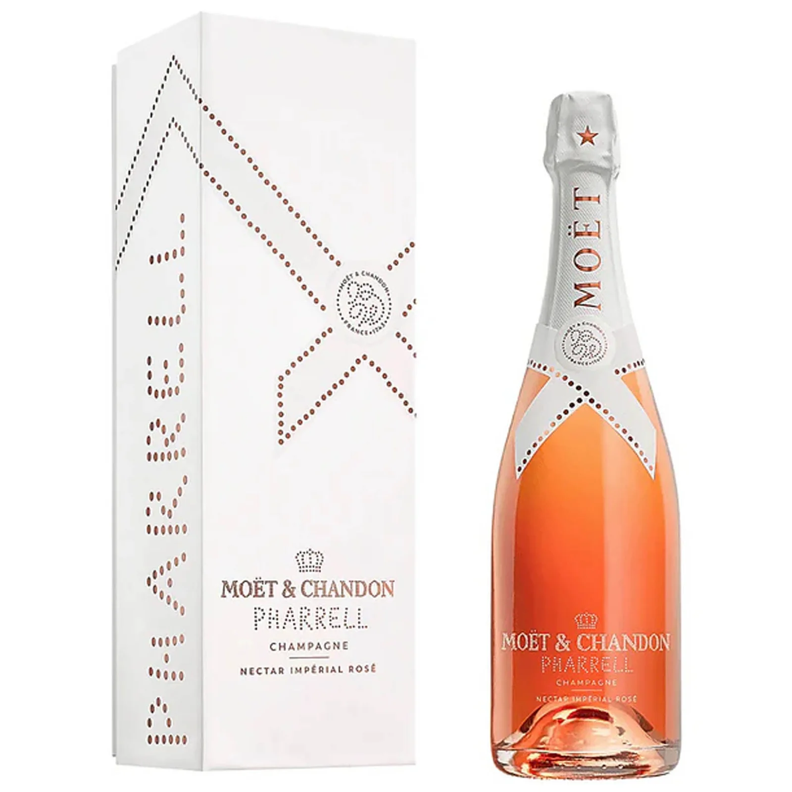 Moet & Chandon Nectar Impérial Rosé Pharrell Edition Champagne 750 mL — Portage Liquors