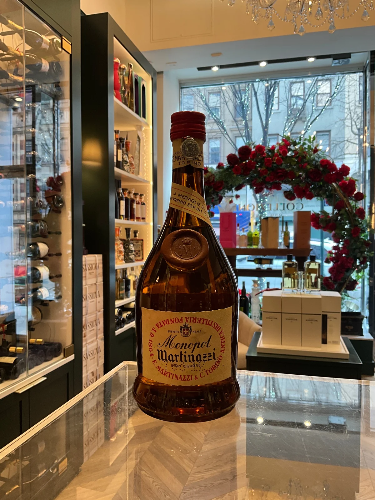 Monopol Martinazzi 1950s Brandy 75cl 40%abv — Martinazzi