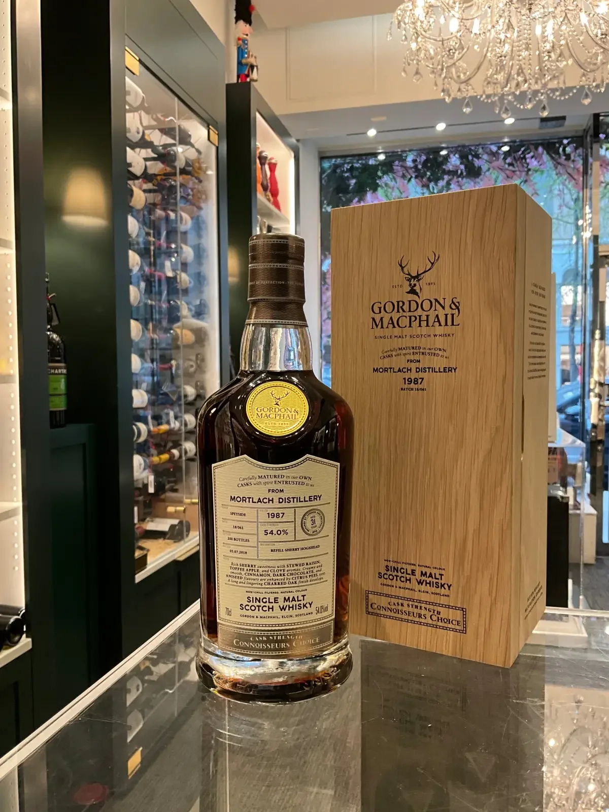 Mortlach 1987 31yo Gordon & Macphail 54%abv 70cl 1 of 200 bottles — Mortlach