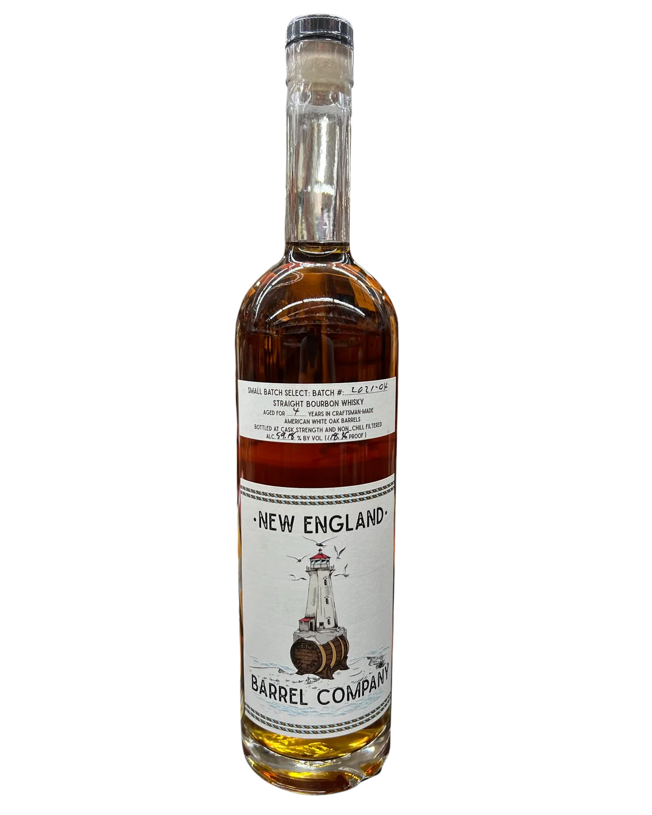 New England Barrel Company Small Batch Select Straight Bourbon Whiskey 750ml — New England Barrel Co.