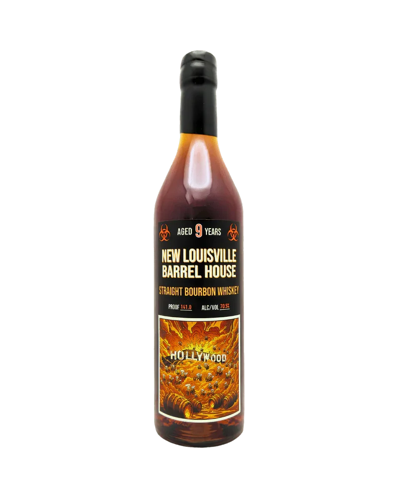 New Louisville Barrel House Hollywood Honey Returns 9 Year Old B1315 141 Proof Kentucky Straight Bourbon Whiskey 750ml — New Louisville