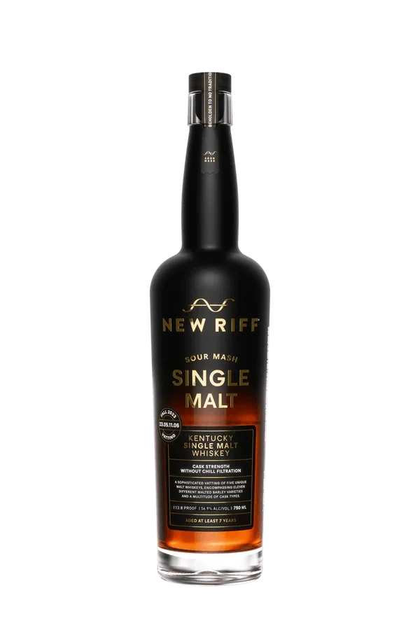New Riff Sour Mash Single Malt Whiskey — New Riff